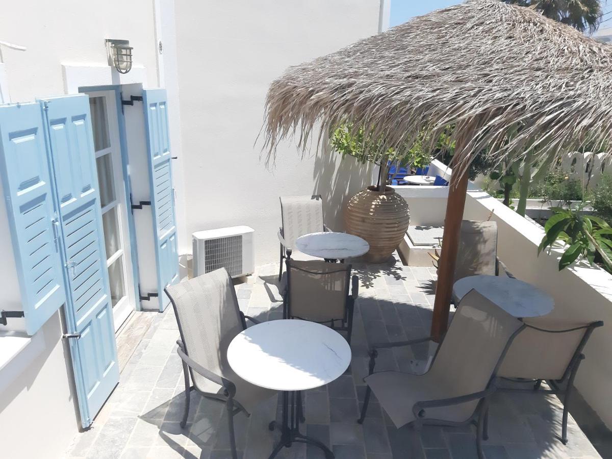 Villa Nikos Karamolegkos Kamari 外观 照片