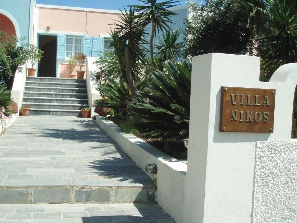 Villa Nikos Karamolegkos Kamari 外观 照片